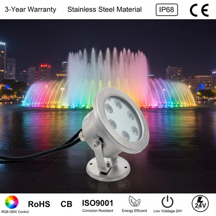 SS304 Stainless Steel Underwater Light | IP68 Waterproof LED | 12V SS304 Stainless Steel Underwater Light | IP68 Waterproof LED | 12V